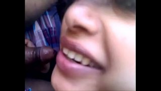 Desi Aunt Sucking Cock in Car with Hindi Audio