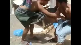 Fight in lungi and… naked lol