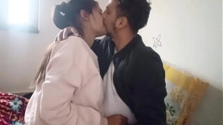 Desi couple hot kissing and pregnancy fuck